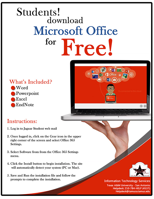 free mac office for students